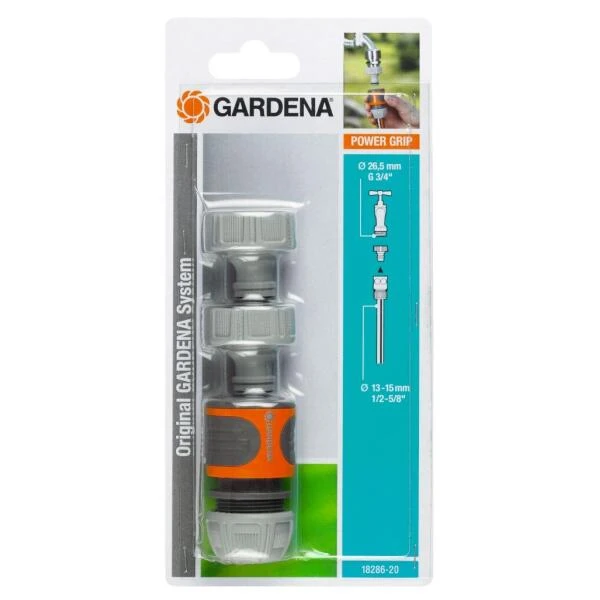Aansluitset GARDENA 13 Mm (1/2'') Voor Buitenkraan 3 Aansluitset GARDENA 13 Mm (1/2'') Voor Buitenkraan