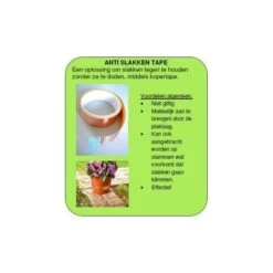 Anti-slakken Kopertape 4 M 11 Anti-slakken Kopertape 4 M -Buitentuinwinkel antislakken kopertape 1484052941 2 600