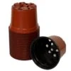 Bruine Ronde Kweekpotten - 9 Cm - Set Van 18 Stuks -Buitentuinwinkel bruine ronde 9 cm potten 1484054955 1 600