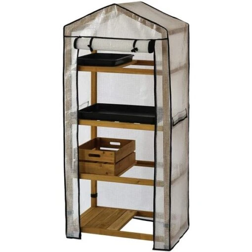 Vegtrug Kweekkas Met Houten Frame - 4 Rekken 8 Vegtrug Kweekkas Met Houten Frame - 4 Rekken -Buitentuinwinkel kweekkas vegtrug 4 rekken 1625039832 1 600