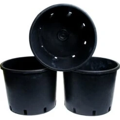 Kweekkuip Zwart 10 Liter - 26 Cm -Buitentuinwinkel kweekpot 10 liter 1559111221 3 600
