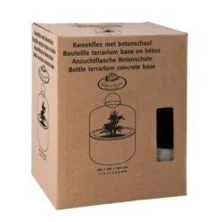 ESSCHERT DESIGN Kweekstolp Glas Op Betonbasis -Buitentuinwinkel kweekstolp glas op betonbasis 1628768575 1 600