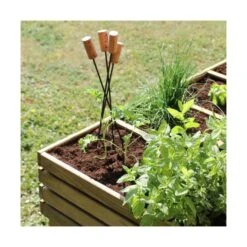 Moestuinbak 108 L Verhoogd - 100 × 60 × 80 Cm -Buitentuinwinkel moestuinbak kub verhoogd 1551691988 2 600