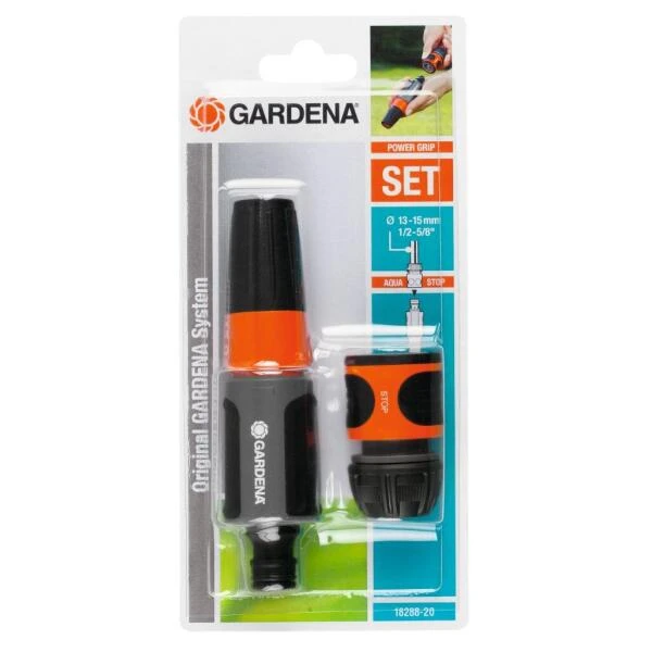 Tuinspuitset GARDENA Met Waterstop 13 Mm (1/2'') 3 Tuinspuitset GARDENA Met Waterstop 13 Mm (1/2'')