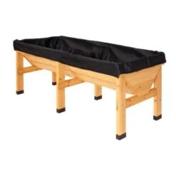 Vegtrug Verhoogde Kweektafel - 180 × 76 × 80 Cm -Buitentuinwinkel vegtrug 180 cm 1484054920 4 600