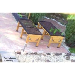 Vegtrug Verhoogde Kweektafel - 180 × 76 × 80 Cm -Buitentuinwinkel vegtrug 180 cm 1484054920 5 600